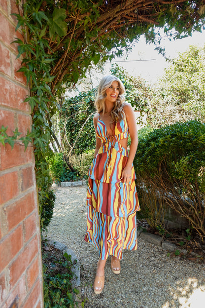 Rainbow Row Dress