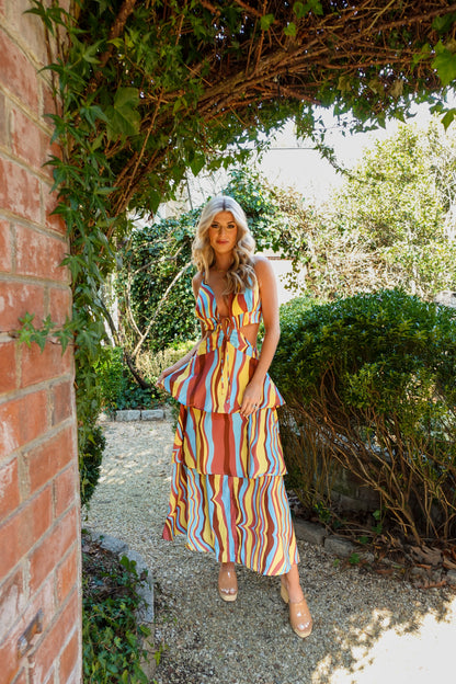 Rainbow Row Dress