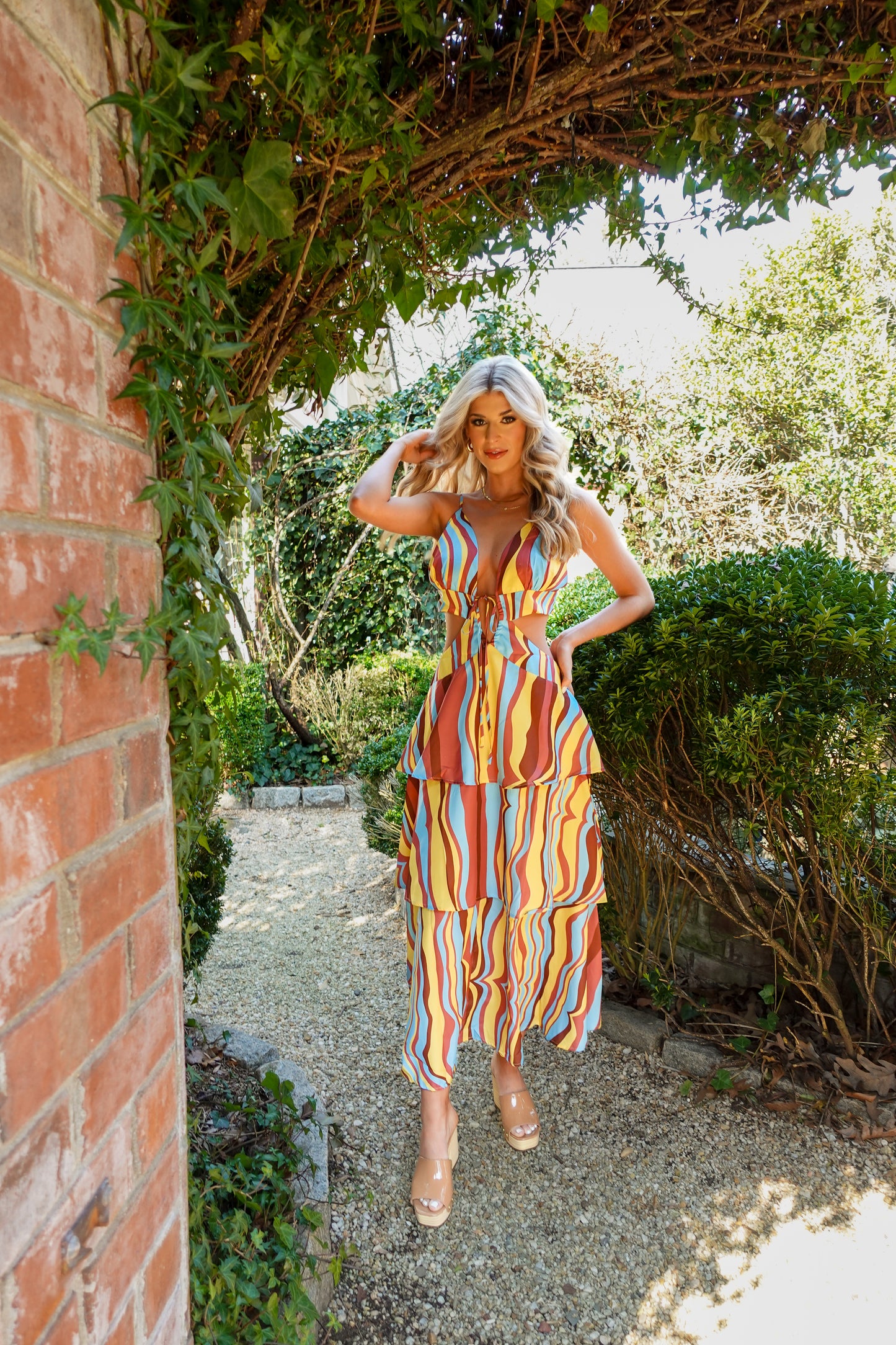 Rainbow Row Dress