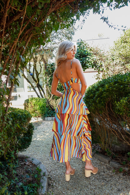 Rainbow Row Dress