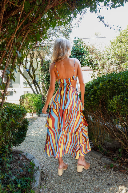 Rainbow Row Dress