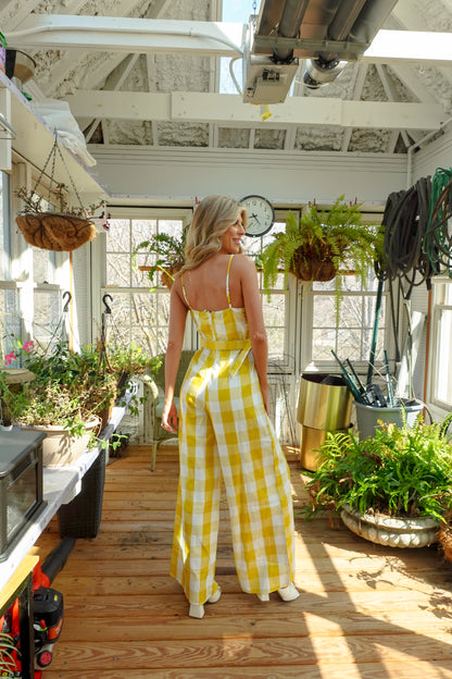 Meet Me In the Greenhouse Jumpsuit