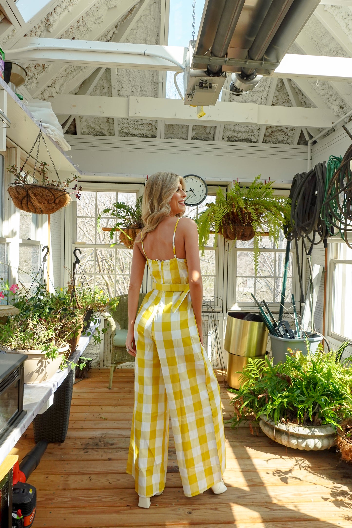 Meet Me In the Greenhouse Jumpsuit